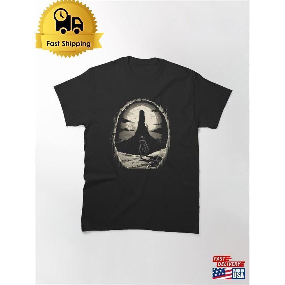 Gunslinger Western Cowboy Graphic Country Rodeo Fan Unisex Style T-Shirt